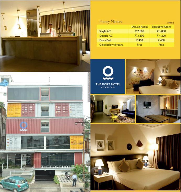 The Port Hotel Βιζαχαπατνάμ Εξωτερικό φωτογραφία